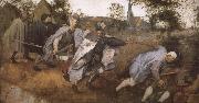 Pieter Bruegel Blind Sweden oil painting artist